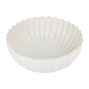 Saladier en porcelaine, Coquillage