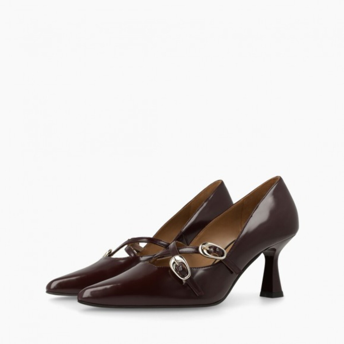 ZAPATOS DE SALÓN BURDEOS GUMER-PI