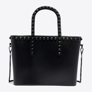 Borsa a mano da donna - Modello False - 100% Pvc - 21.0 x 11.0 x 5.5 cm