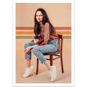 Affiche - Retro Mona - Jonas Loose