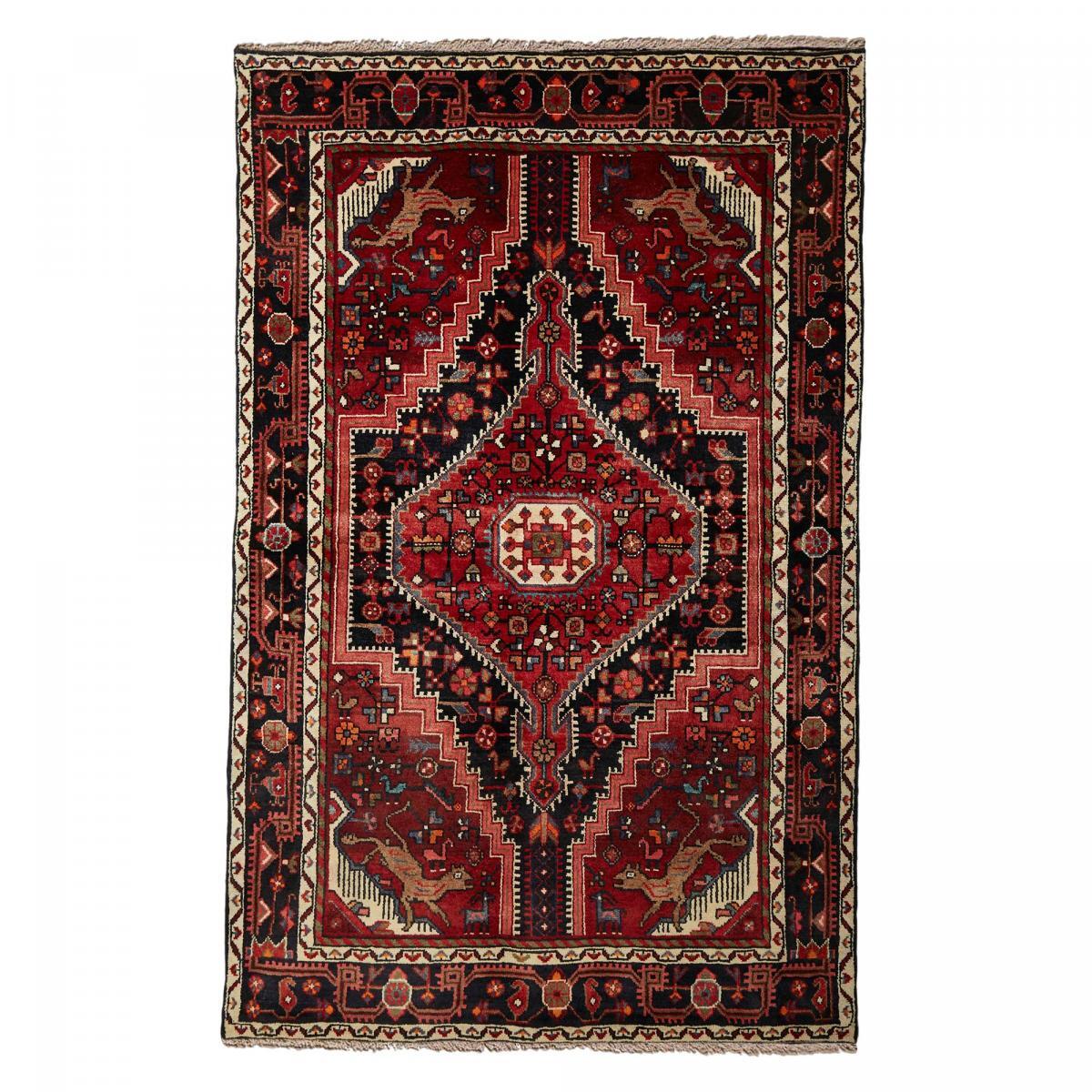 Tapis d'orient au motif oriental, noué main, ERIR