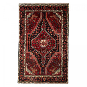 Tapis d'orient au motif oriental, noué main, ERIR