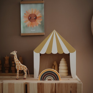 Mushie Arcoiris Apilables Solid