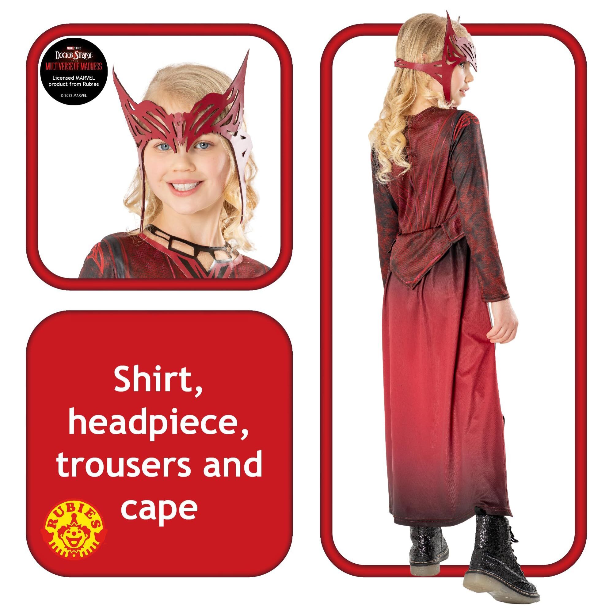 DISFRAZ BRUJA ESCARLATA DELUXE INF