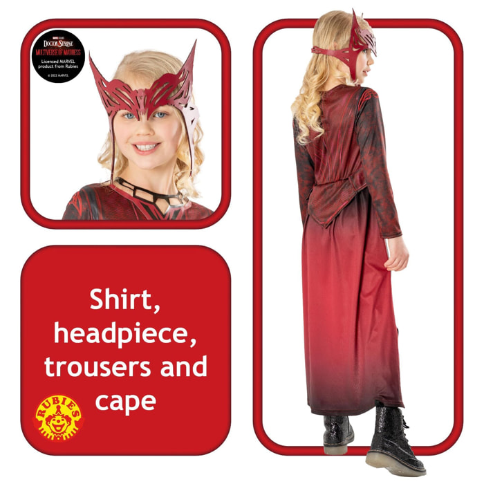 DISFRAZ BRUJA ESCARLATA DELUXE INF