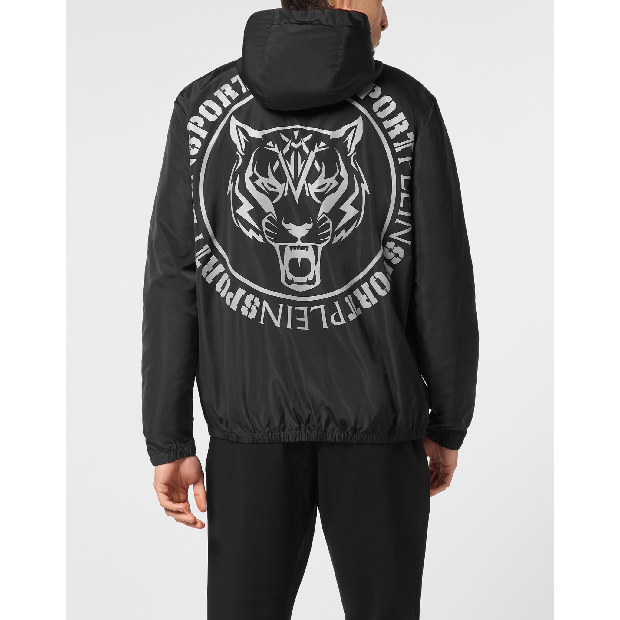 PLEIN SPORT Windbreaker CARBON TIGER