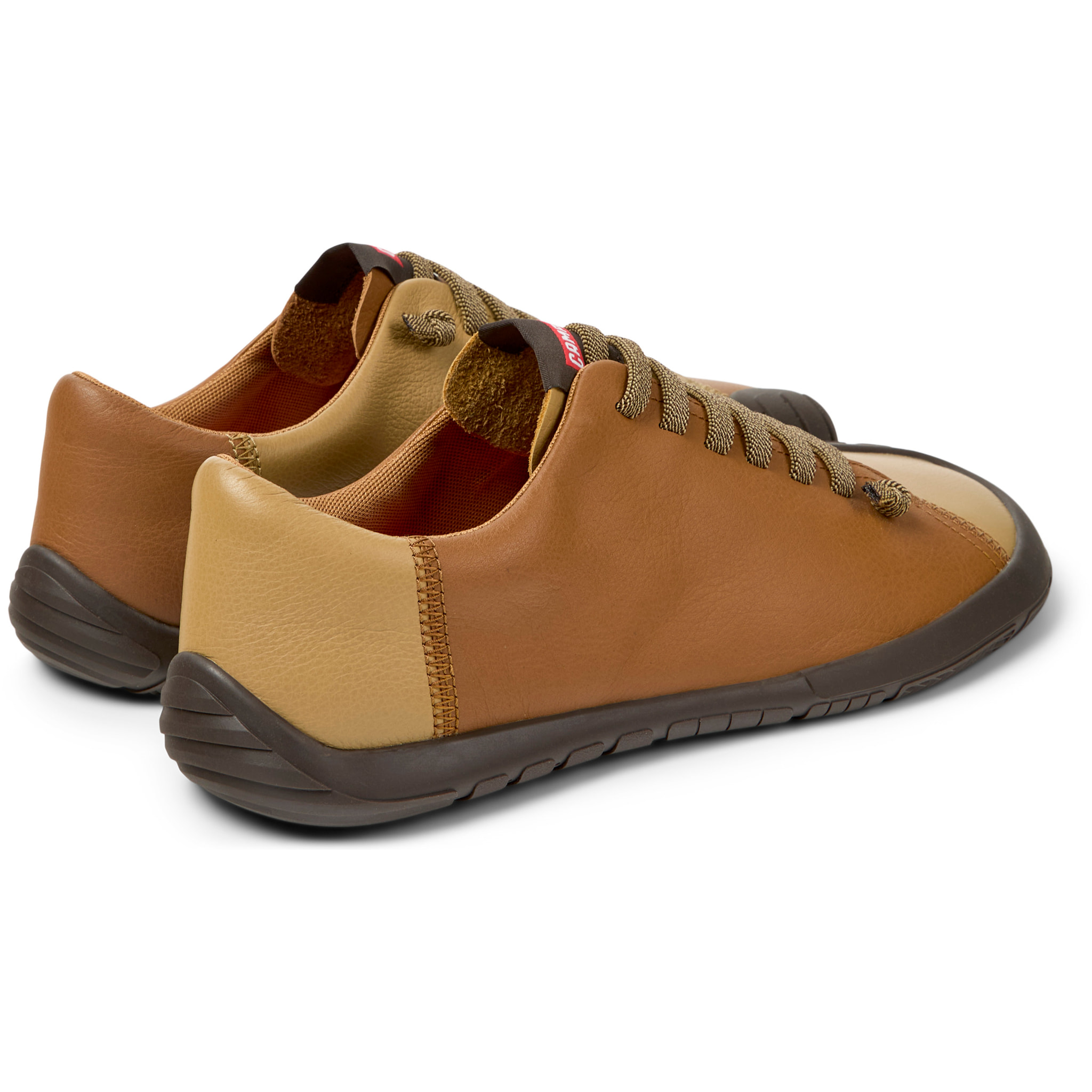 Zapatillas - CAMPER Peu Path+ Twins - Marron - Cuero liso