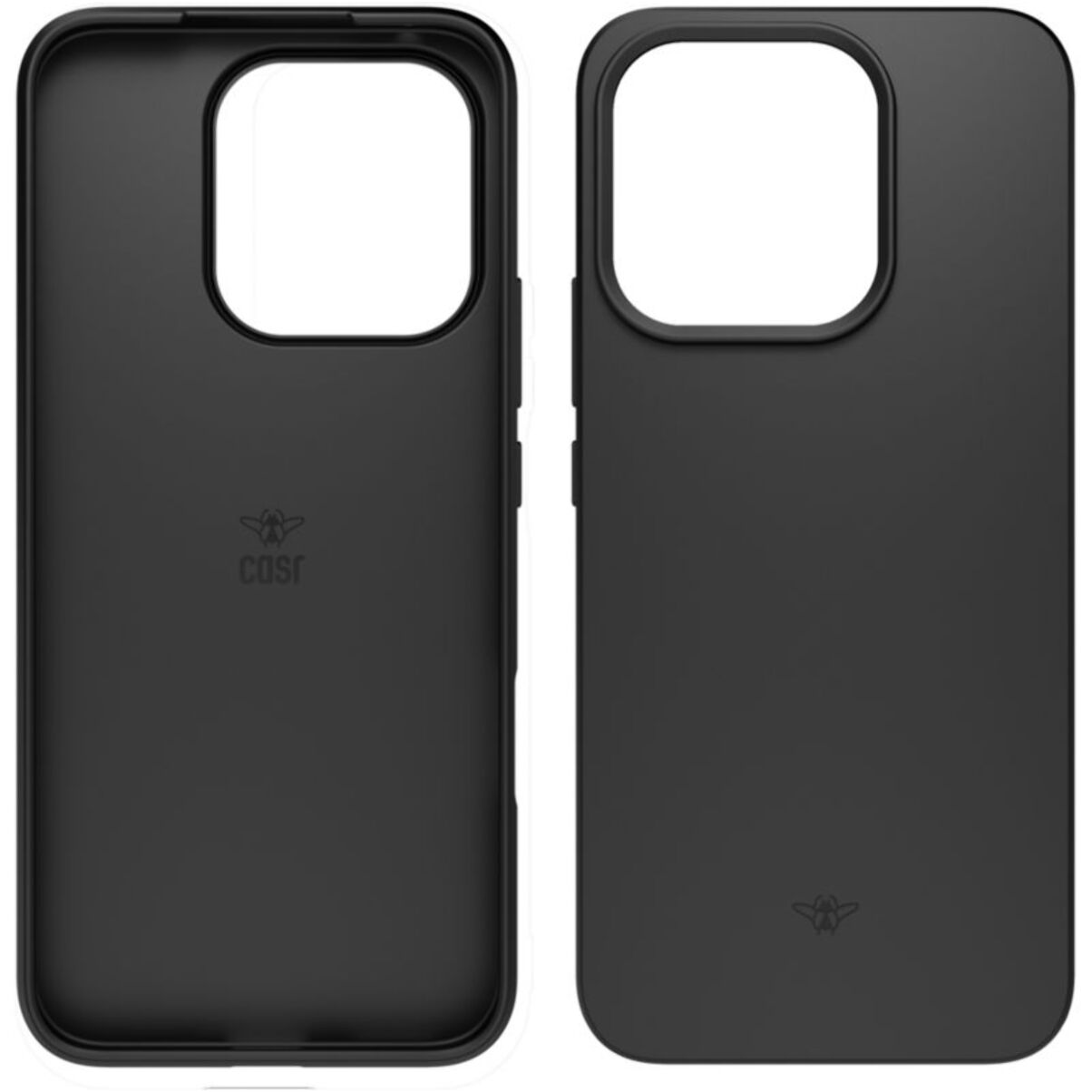 Coque CASR Honor 400 Lite coque Noir + verre trempé