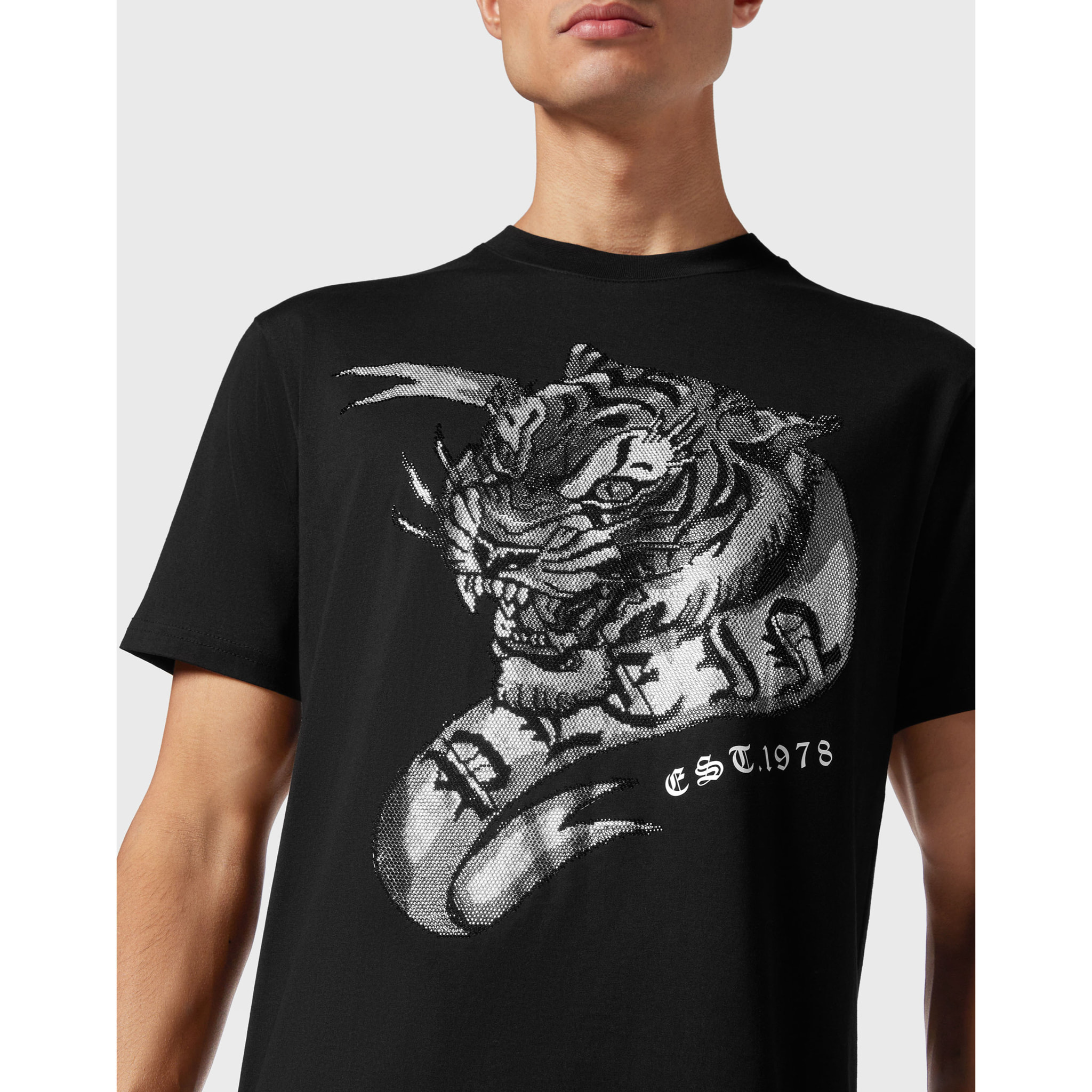 PHILIPP PLEIN T-shirt girocollo a maniche corte TATTOO