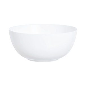 Saladier blanc 26cm Diwali - Luminarc - Verre opale extra résistant