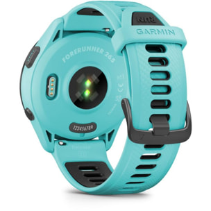 Montre connectée GARMIN Forerunner 265 Music Turquoise / NOIR AMOLED GPS IP6X