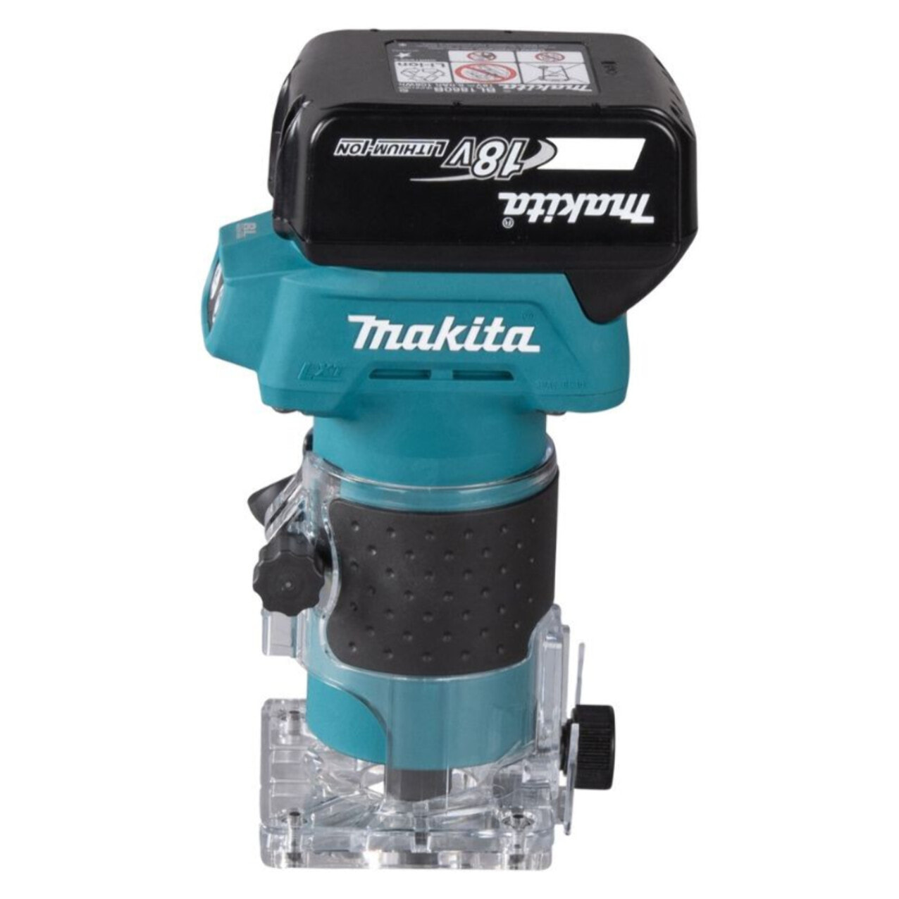 Affleureuse 18V Ø6mm LXT - MAKITA - avec 1 batterie 18v 3,0 Ah - chargeur - DRT52SF