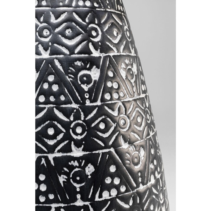 Vase Sketch noir et blanc 41cm Kare Design
