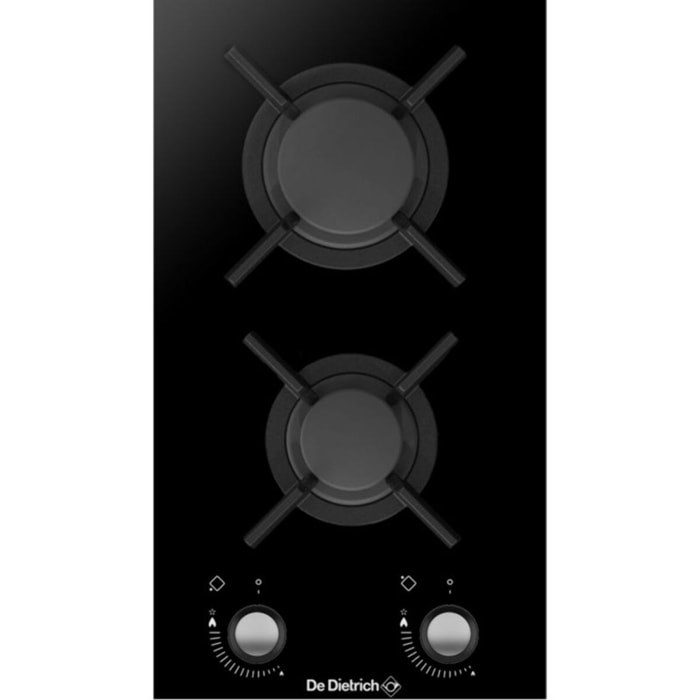 Plaque gaz DE DIETRICH DPG3301B Noir