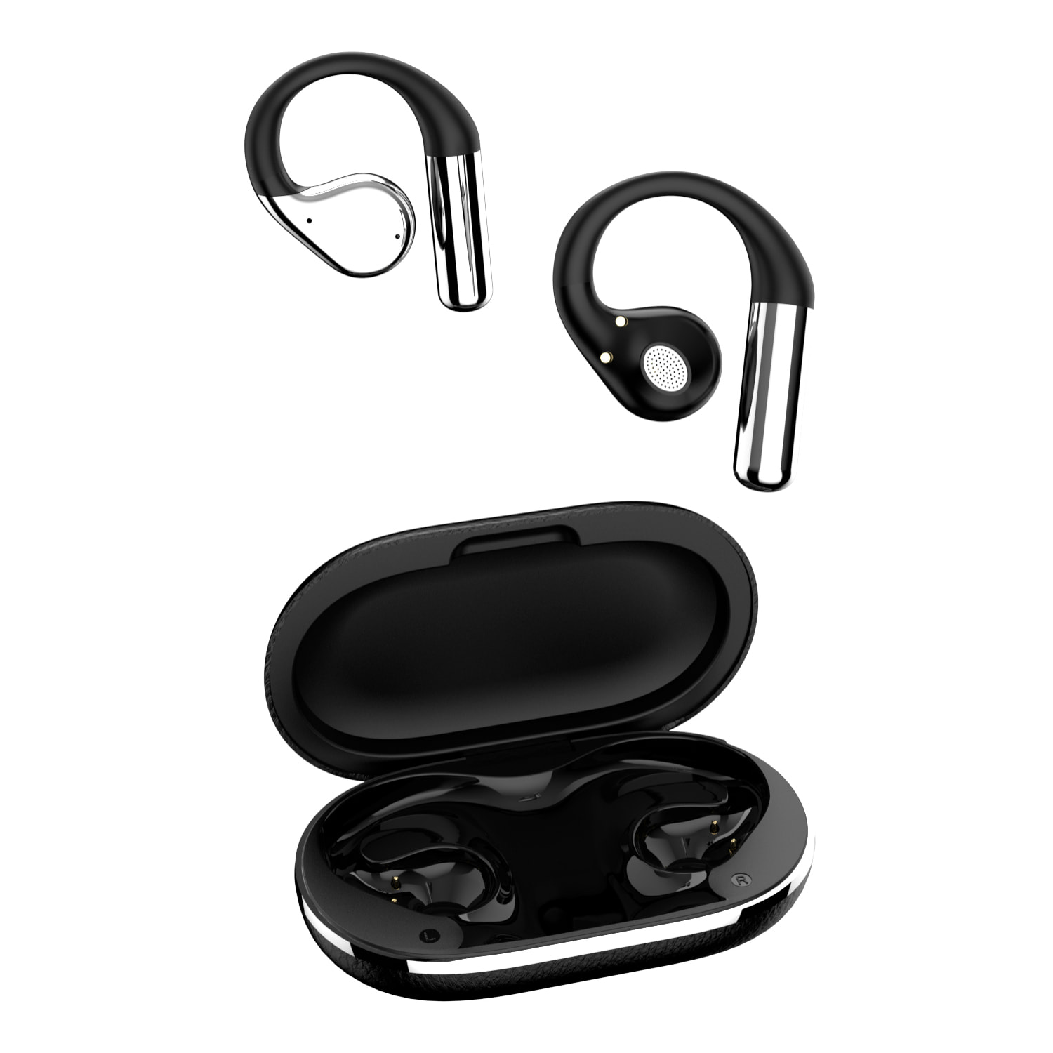 Q31 Auriculares Bluetooth 5.4. Pantalla led. Tecnología OWS reducción ruido y traductor con Ai.