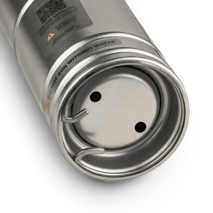 Bomba sumergible de 550 W con caudal máximo de 30 L/min y altura de bombeo hasta 50 m, ideal para aguas claras y pozos - GREENCUT BAS550C