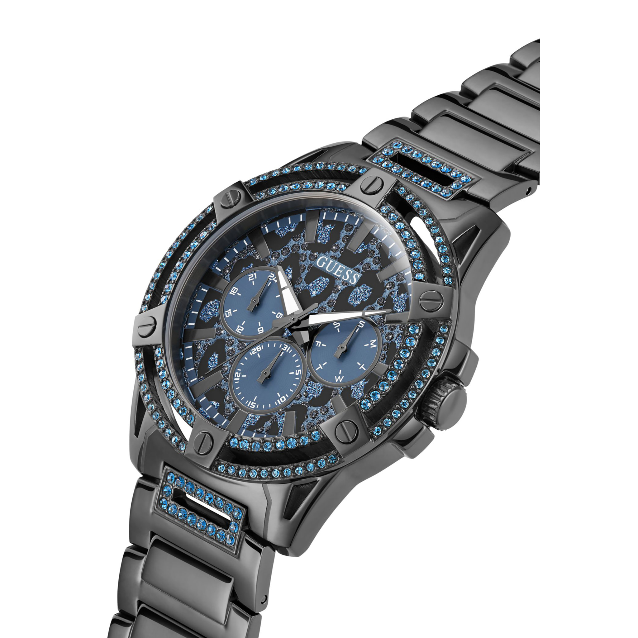 Guess Reloj Analógico De Cuarzo King