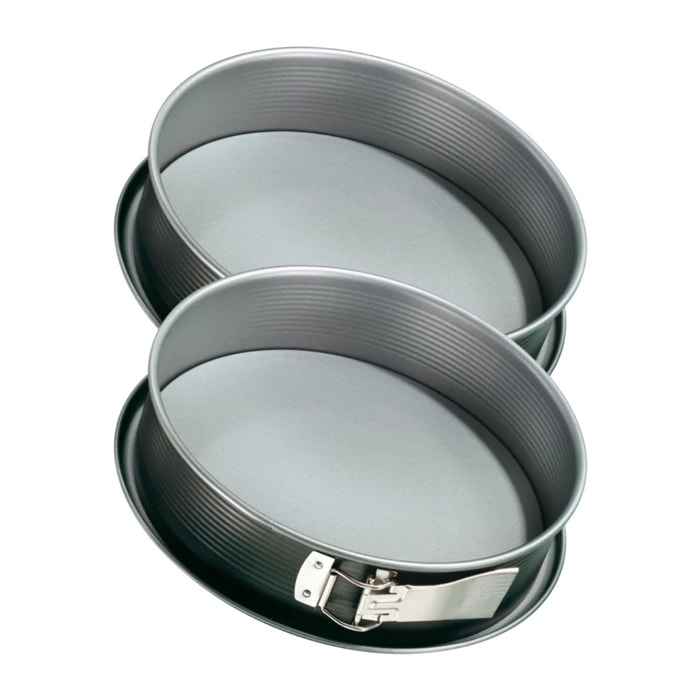Ensemble de 2 Moules à manqué à charnière en acier Zenker Energy