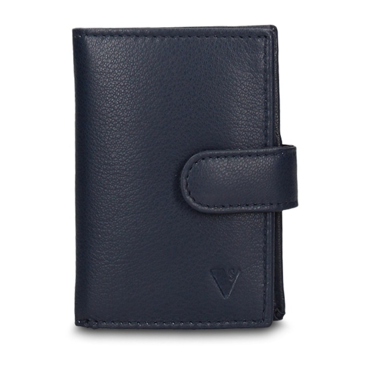 Portafoglio uomo in vera pelle - Modello Bastian Pro - Casual - 6.5 x 10.5 x 2.0 cm