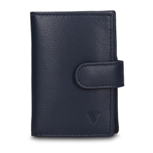 Portafoglio uomo in vera pelle - Modello Bastian Pro - Casual - 6.5 x 10.5 x 2.0 cm