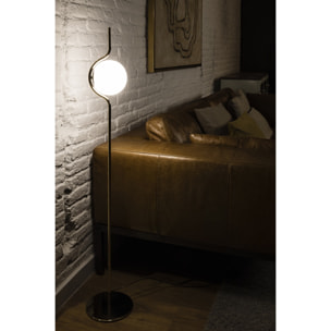 LE VITA Lampadaire dimmable or