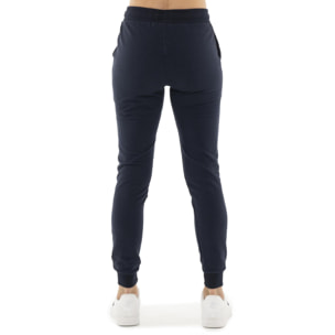 Pantalones de mujer Leone Team Line sin cepillar con logo grande