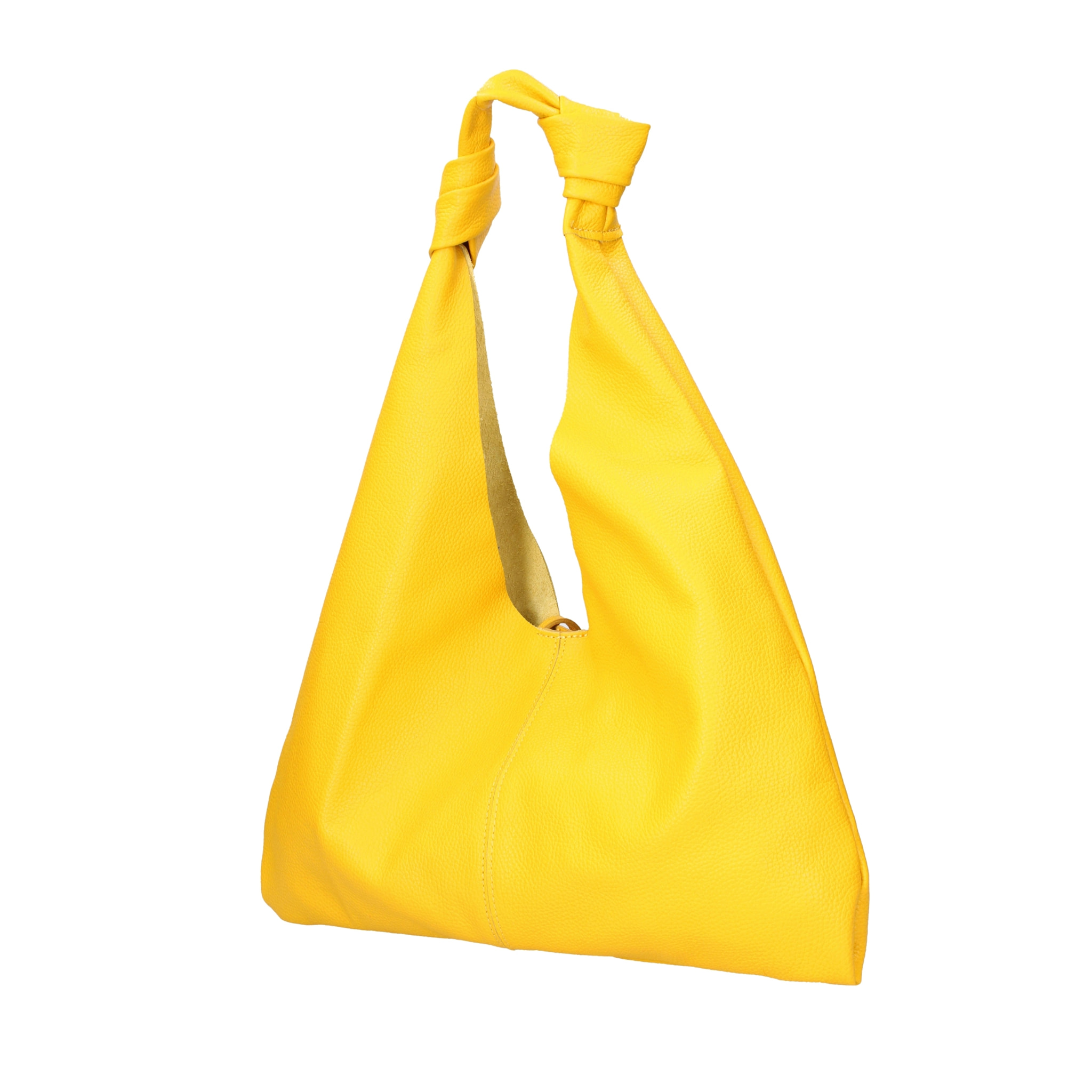 Borsa a spalla da donna In Vera pelle Made in Italy 40x42x2 cm