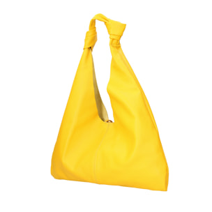 Borsa a spalla da donna In Vera pelle Made in Italy 40x42x2 cm