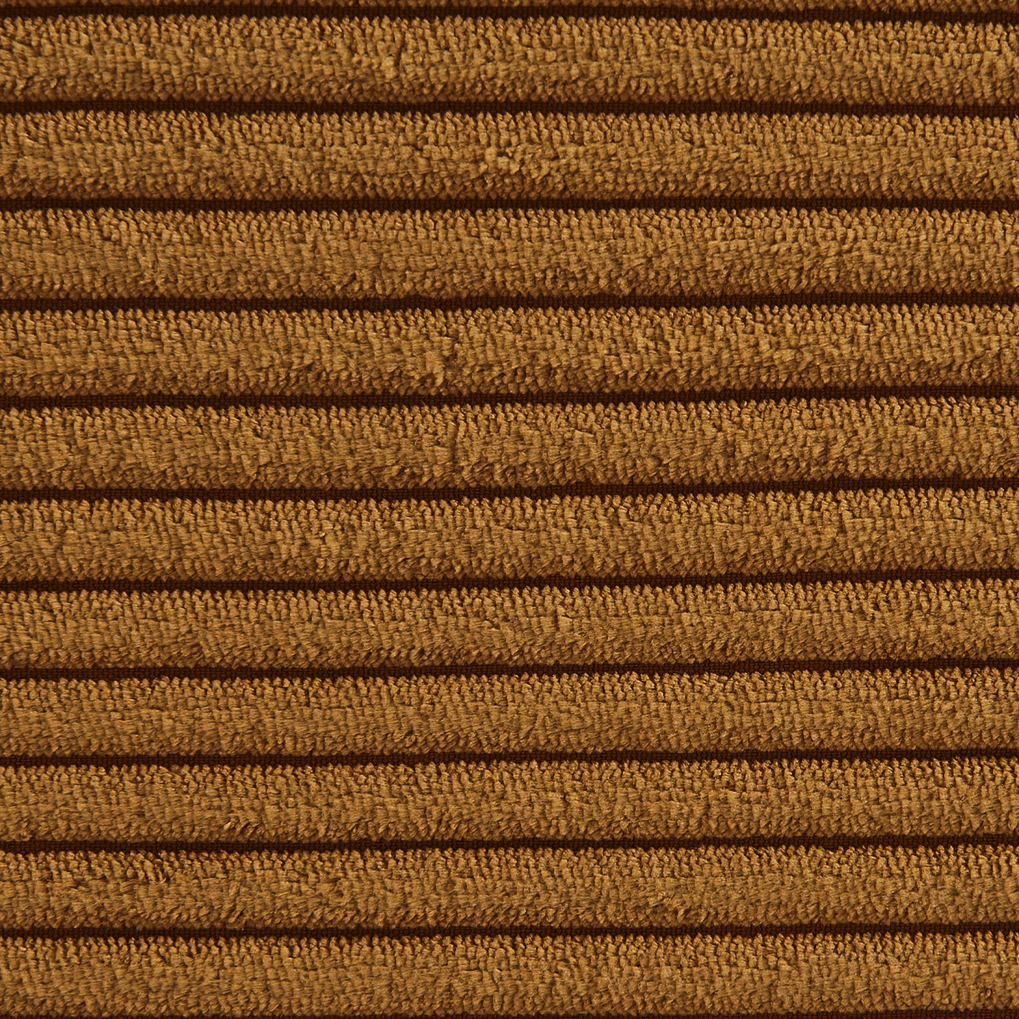 Chauffeuse velours côtelé 1 place moutarde L 91 x P 105 x H 72 cm - SOKOL