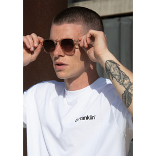 Gafas De Sol D. Franklin Roller SQ Champagne  Grad