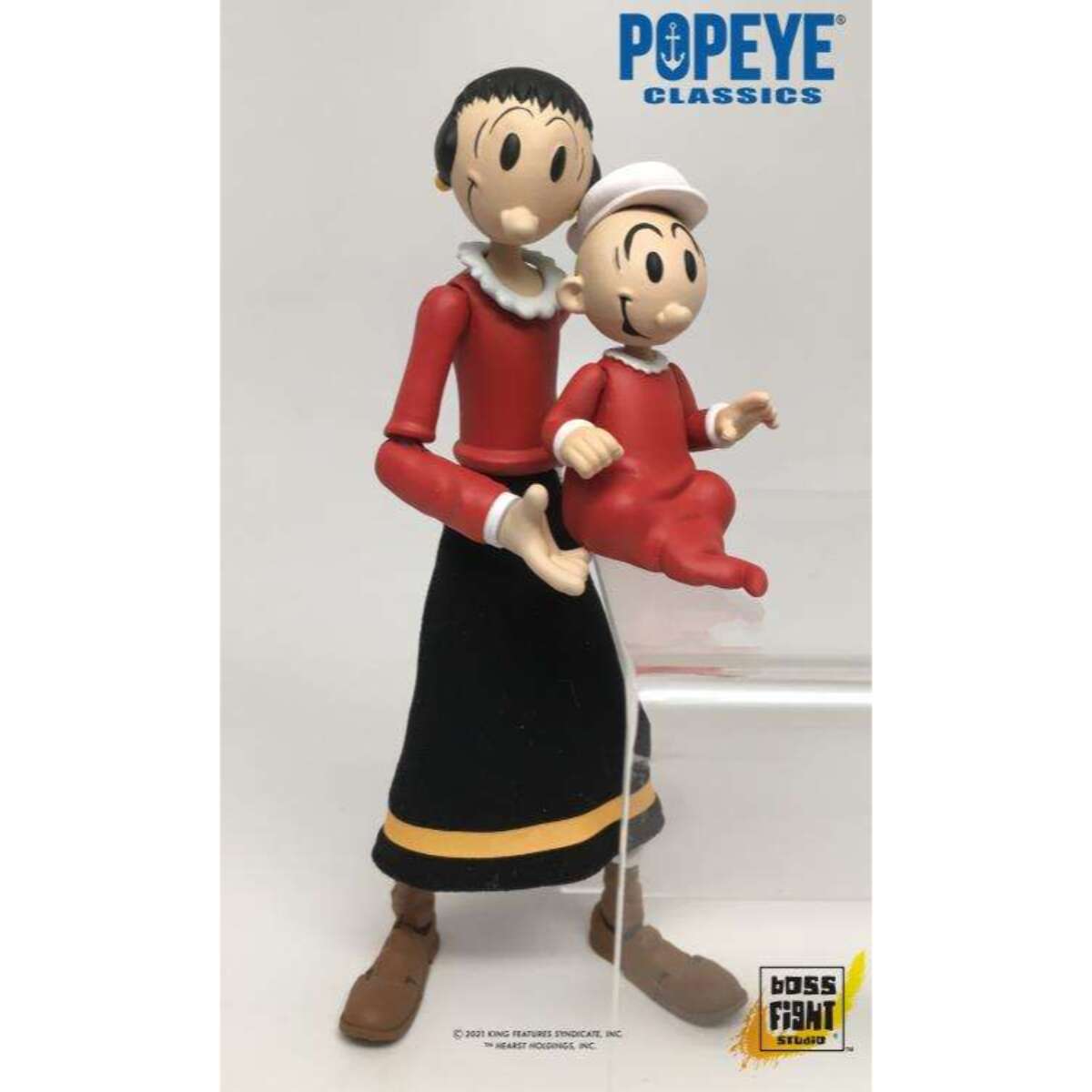 Popeye Classics Action Figure Pvc Olivia Oyl 15 Cm Boss Fight Studio