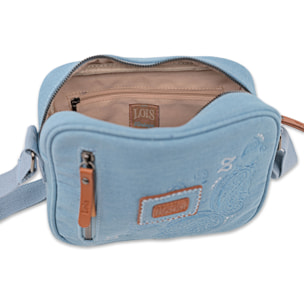 Bolso Bandolera Mujer Veg/Pu Lois Cincinnati Azul