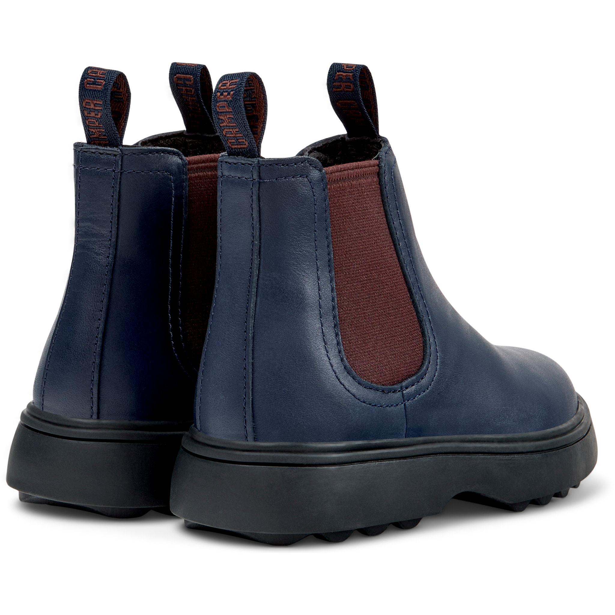 Stivaletti - CAMPER Norte - Blu - Pelle liscia