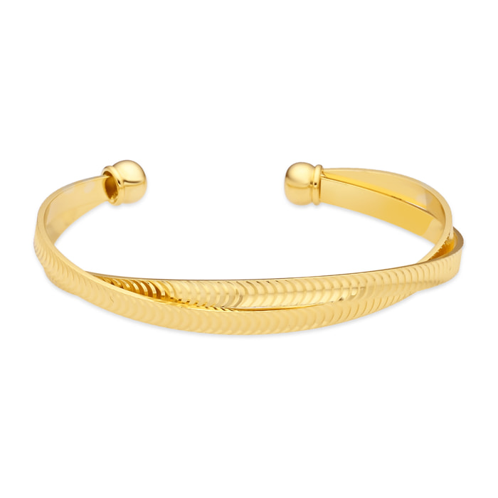 Pulsera Wynje acabado oro amarillo 18k