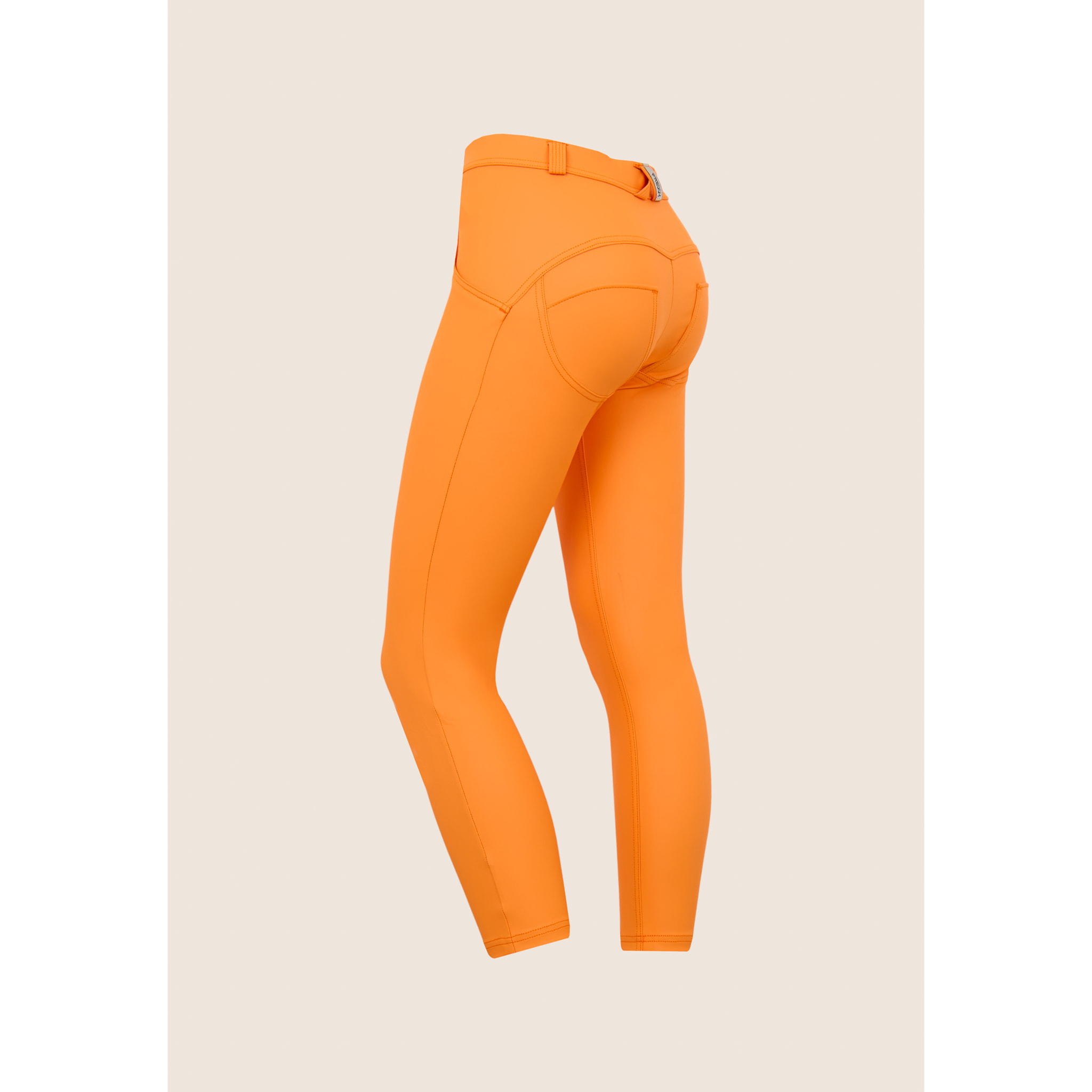 Pantaloni push up WR.UP® 7/8 superskinny similpelle ecologica