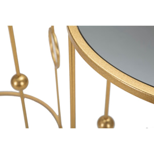 TAVOLINETTO CAGE COPPIA CHARME 1921 DORATI