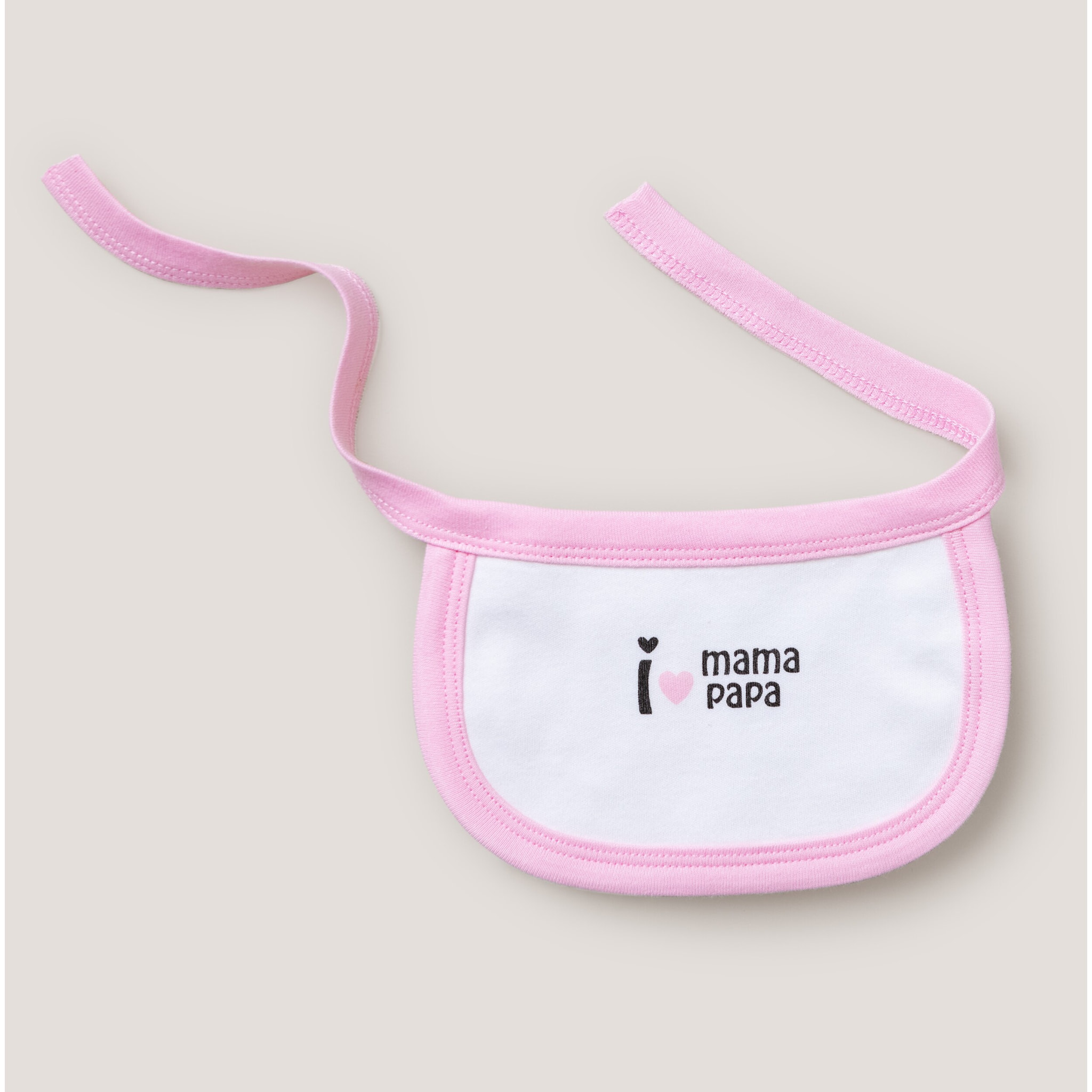 Set Primera Puesta 5 Pcs. I Love Mamá Papá