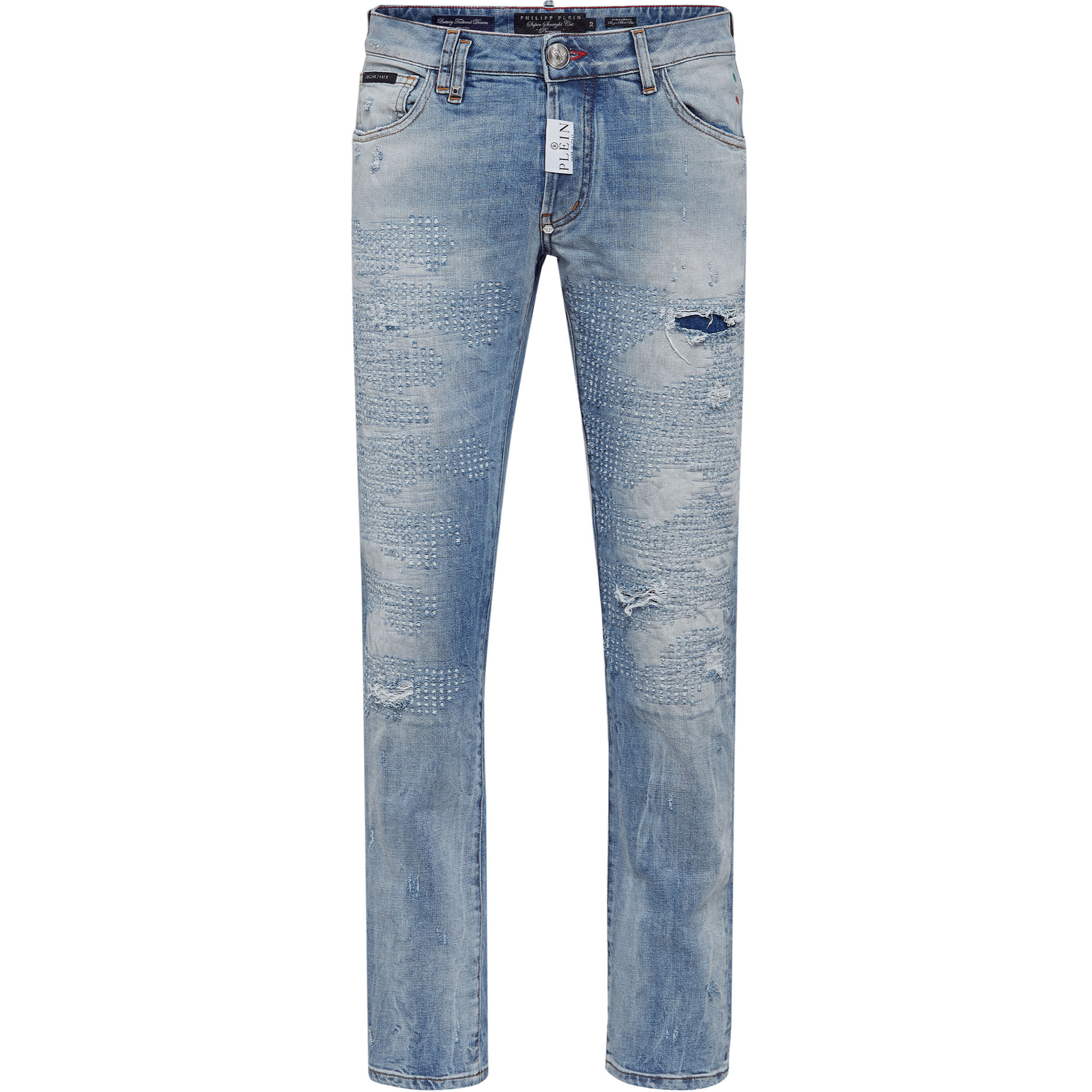 PHILIPP PLEIN Vaqueros de corte recto