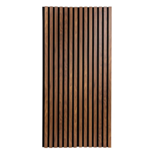 Panneau décoratif mural Colva bois foncé 120x60cm
