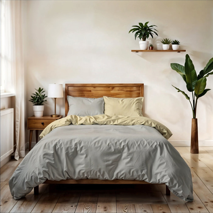 PARURE COPRIPIUMINO VERA PIAZZA E MEZZA