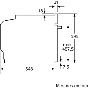 Four encastrable NEFF B54CR71N3 N70 Airfry