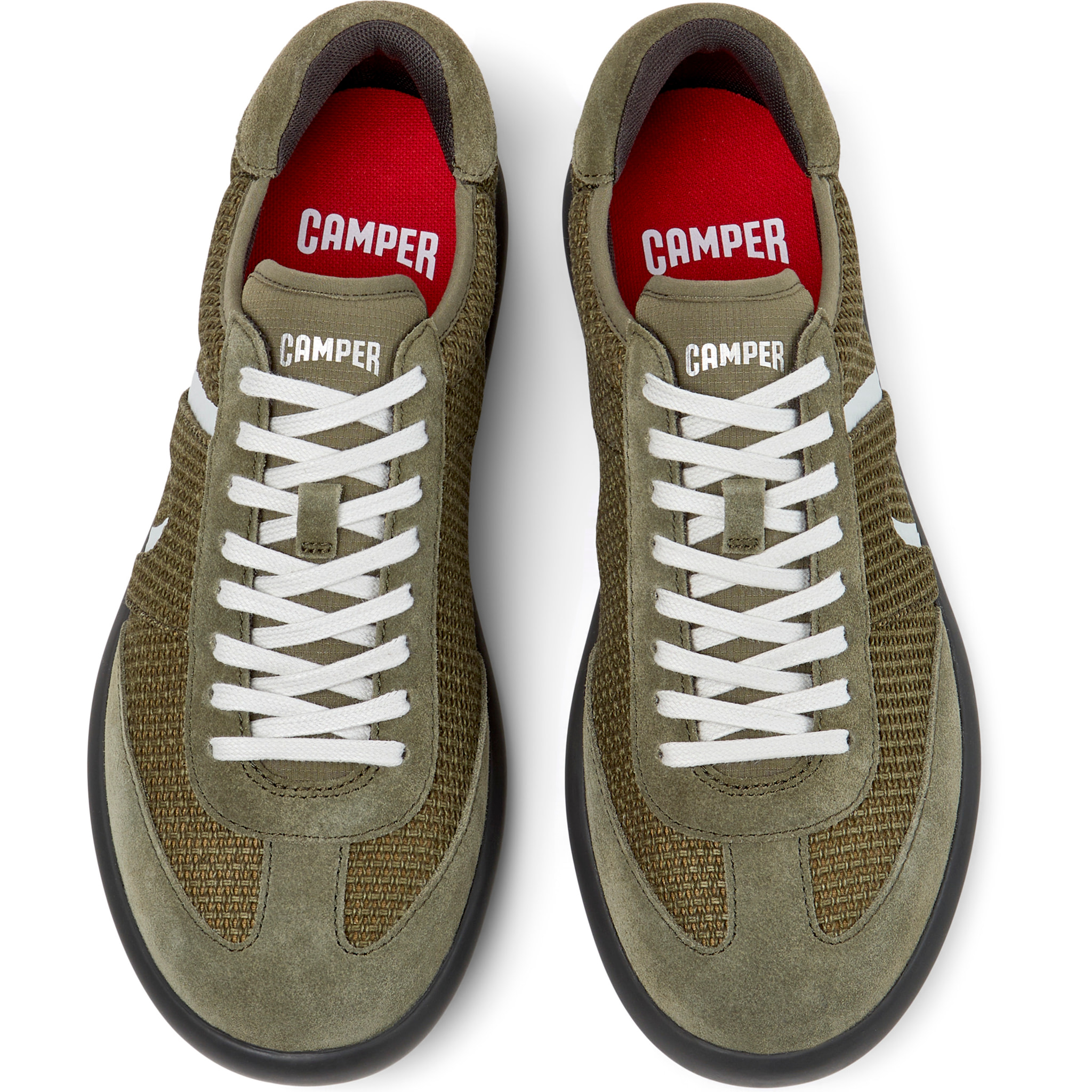 Zapatillas - CAMPER Pelotas Soller - Verde - Textil natural