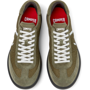 Zapatillas - CAMPER Pelotas Soller - Verde - Textil natural