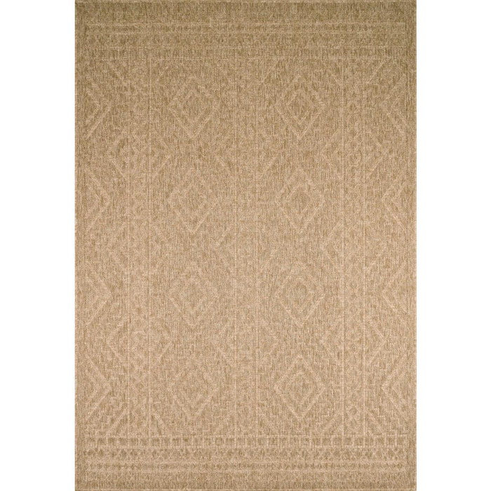 Tapis extérieur tissé kilim rectangle KADU