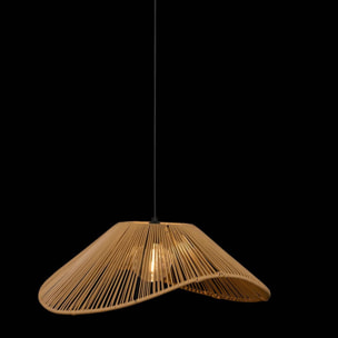 Suspension extérieure Myha sans ampoule 45x40x170cm beige