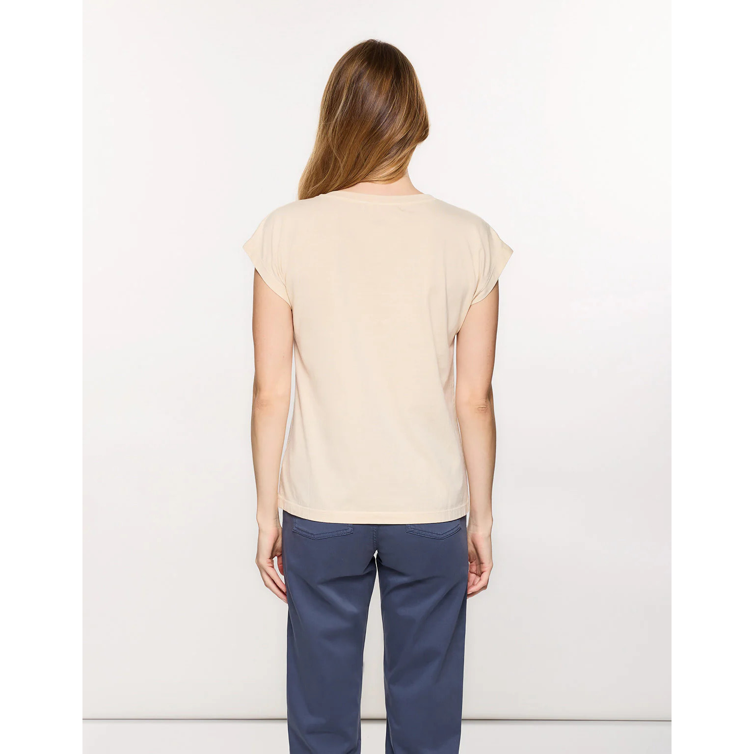 Camiseta Manga Corta Beige - Joei