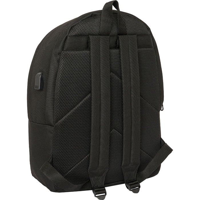 Mochila doble para portatil 15,6"+usb kings league "ultimate móstoles"