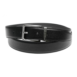 Cintura da uomo in vera pelle Made in Italy - Modello Adrien - 100 cm