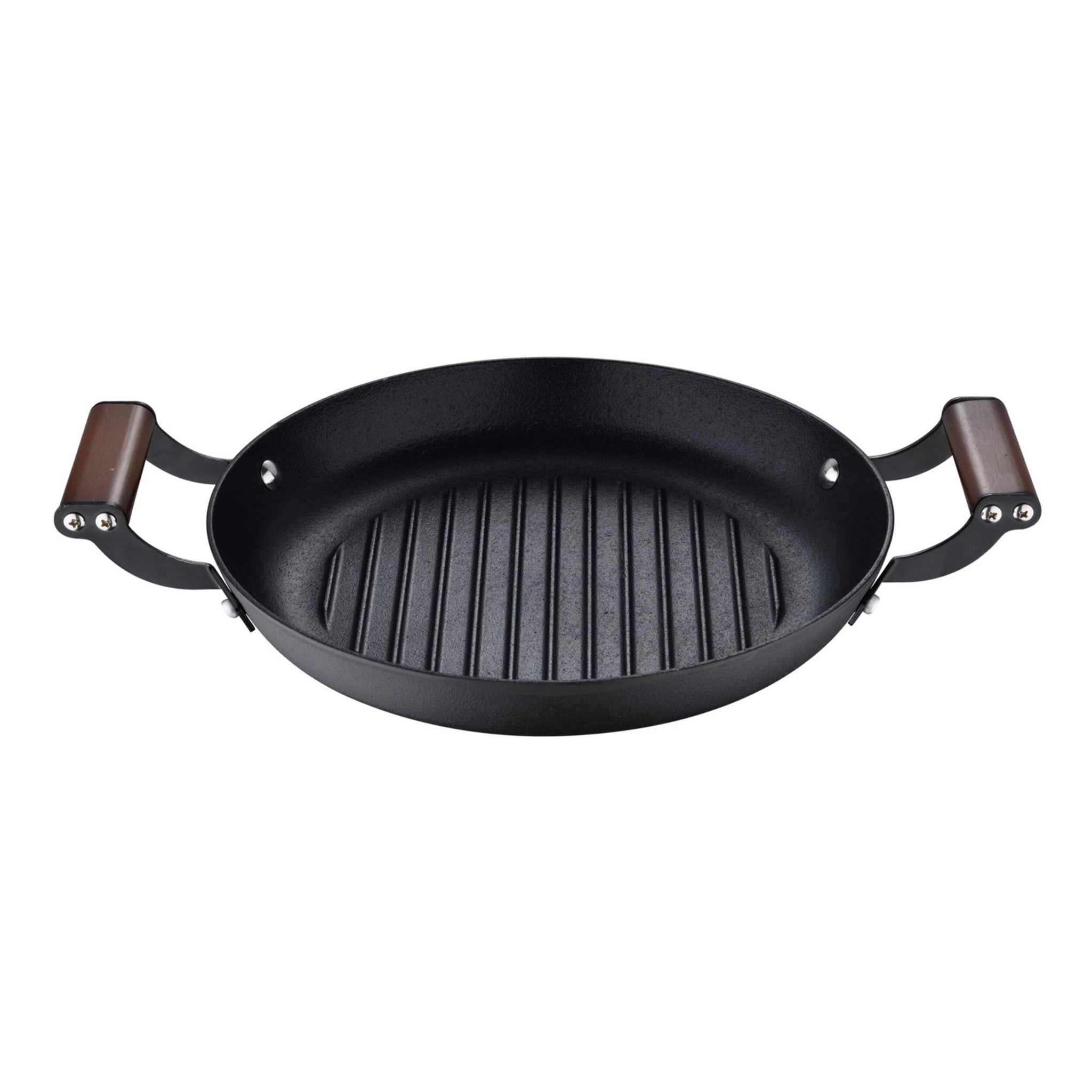Asador Redondo Ø28cm en hierro prensado MasterPRO