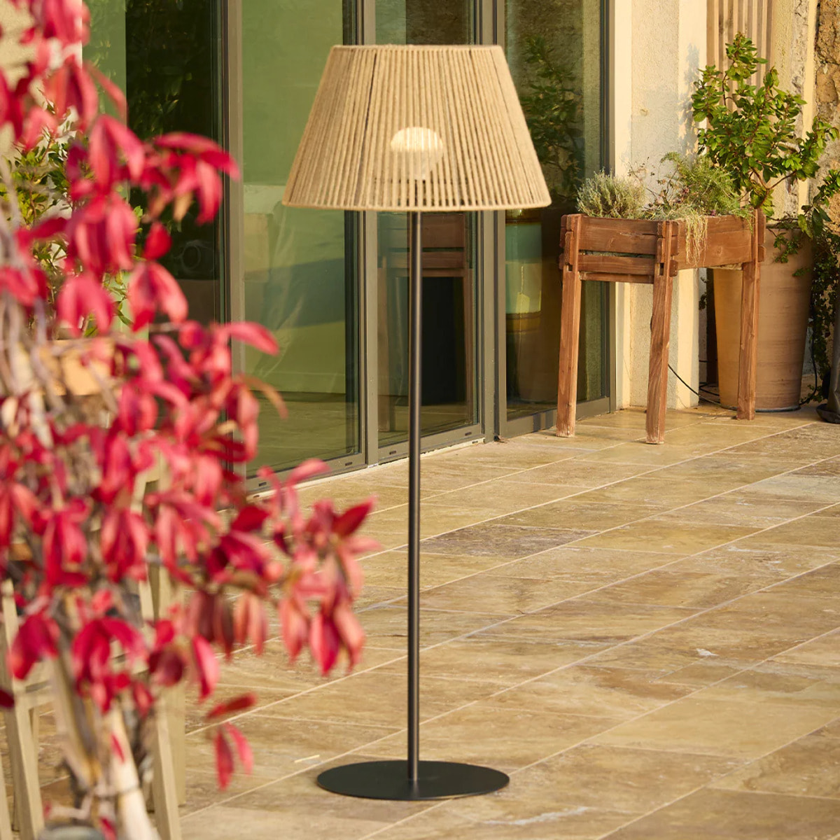 Lampadaire sans fil RAFFY RGB H170CM